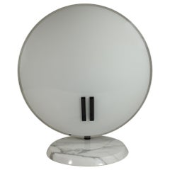 "Perla" Bruno Gecchelin O-Luce 1980 Lampada da tavolo di design italiano postmoderno