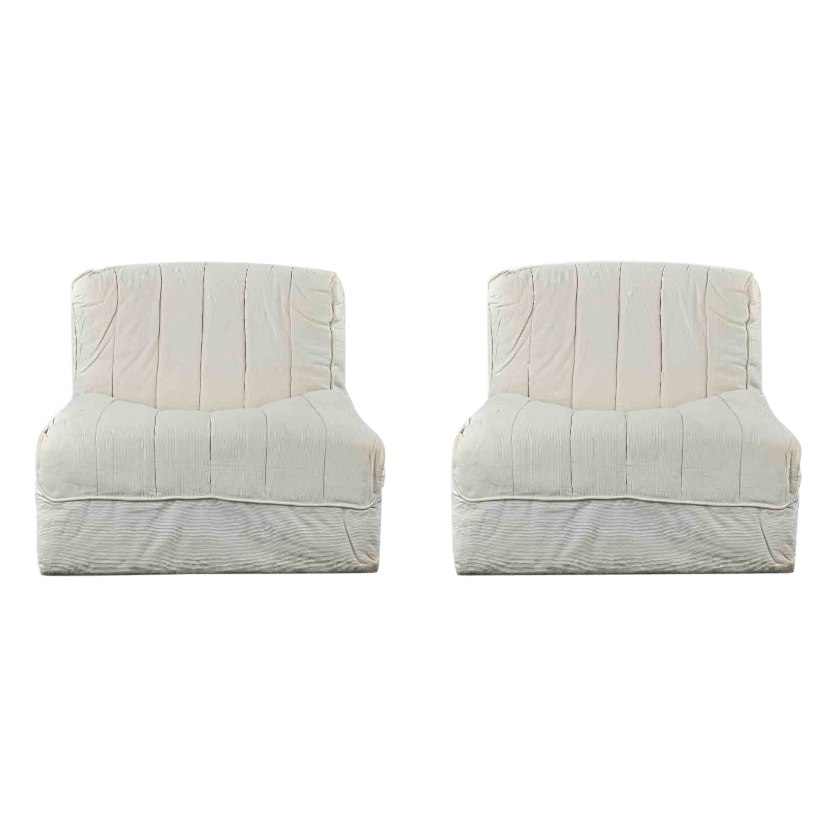 Two Modules of "Novemila" Modular Sofa Set by Tito Agnoli for Artflex, 1969