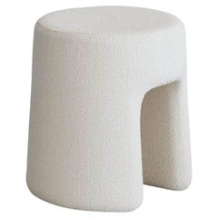Sequoia C.O.M 'Customer's Own Material' in Leather Pouf by Space Copenhagen