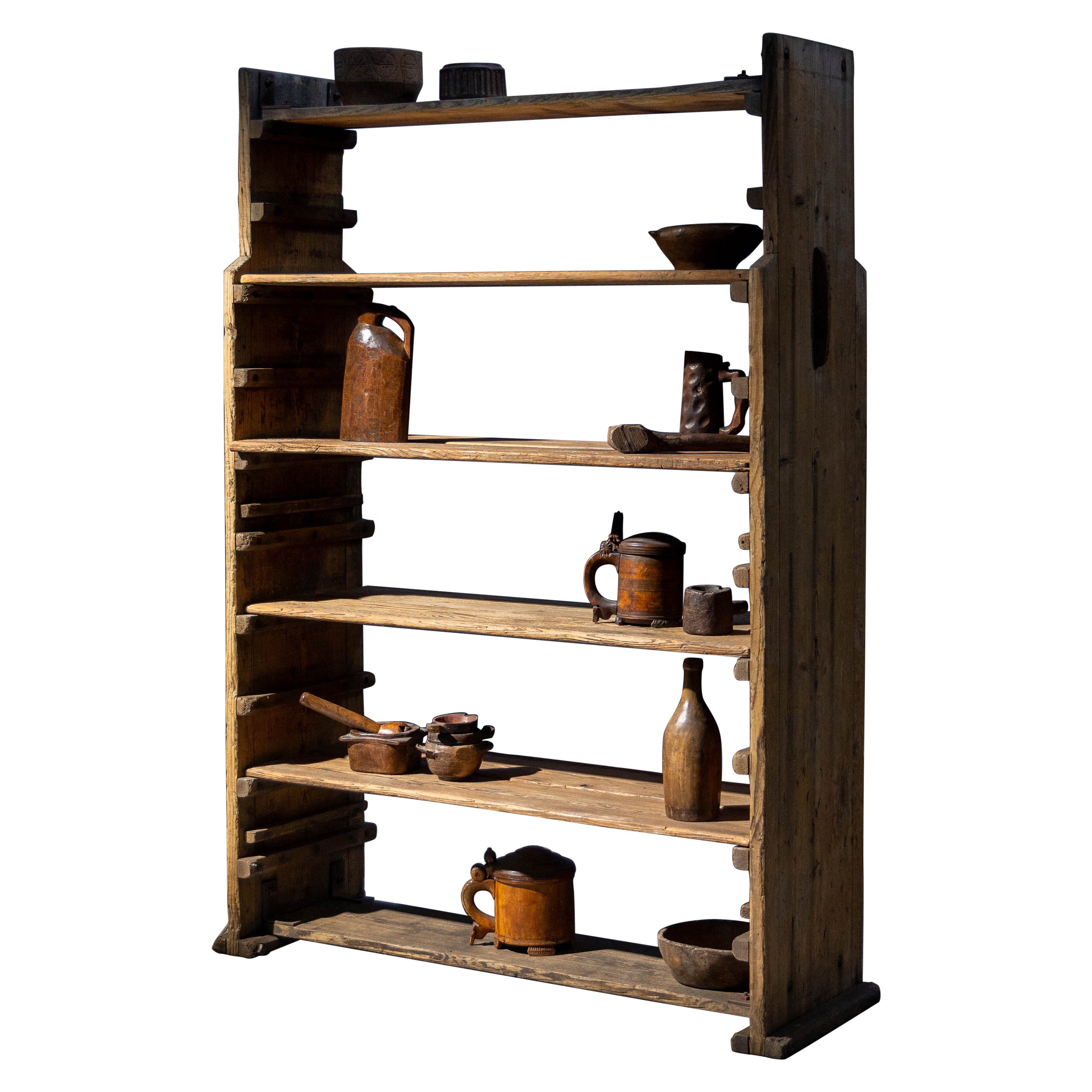 Art Populaire Wabi Sabi Etagère, France, 19th Century For Sale