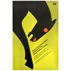 Cartel publicitario original de época Equus Interpretaciones visuales Tom Eckersley