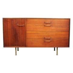 Jens Risom Walnut Dresser