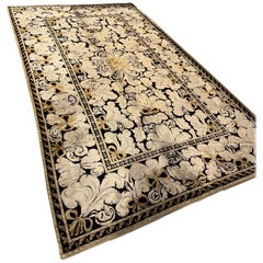 Fina y rara alfombra Art Moderne de Maison Jansen probablemente fabricada para los Windsor