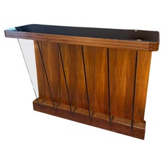 Italian Walnut Console  1950s