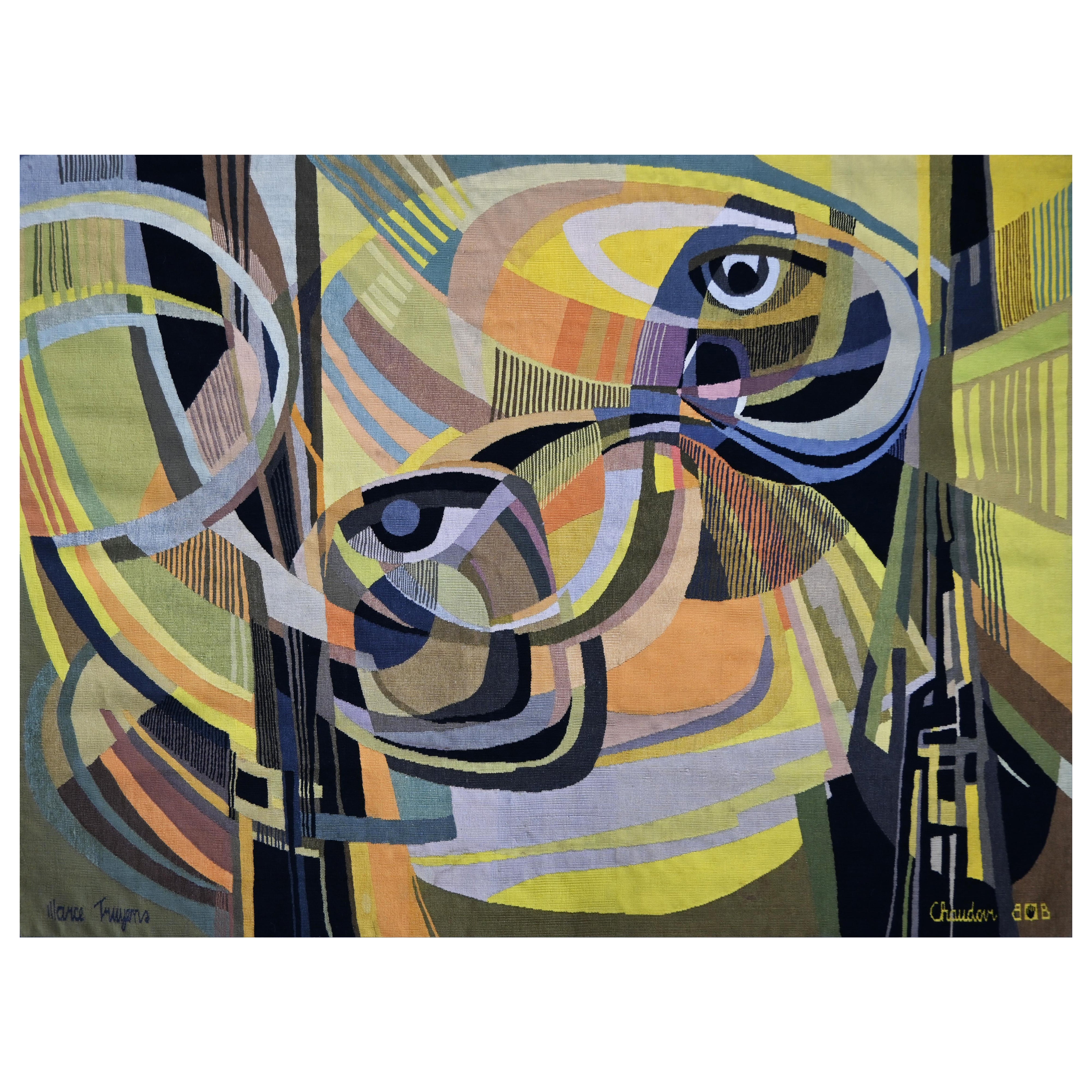 Bruxella In Brabanti, Tapestry Atelier G. Chaudoir - Sun, Marce Truyens - N 1528