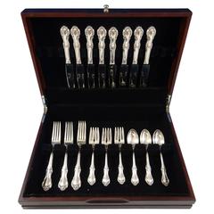 Vintage Joan of Arc by International Sterling Silver Flatware Service 8 Set 32 Pieces