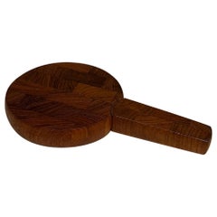 Tabla para quesos de teca Dansk de los años 60 + cuchillo Jens Quistgaard