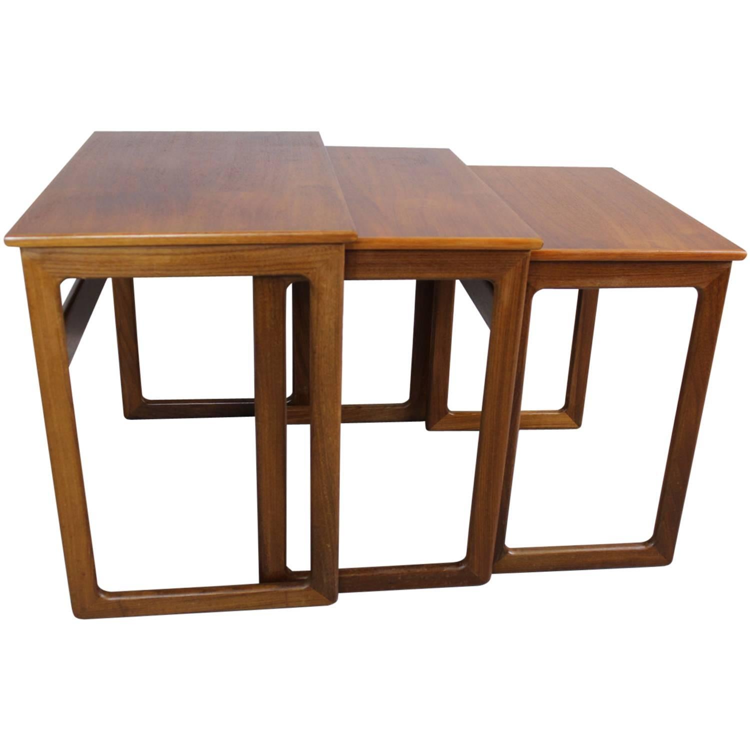 Nest of Tables by A. Kildeberg For Sale