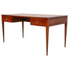 Baker Furniture Moderner Regency Schreibtisch oder Bureau Plat Schreibtisch