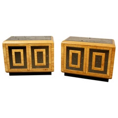 'Reflections' Mirrored Nightstands by Romweber