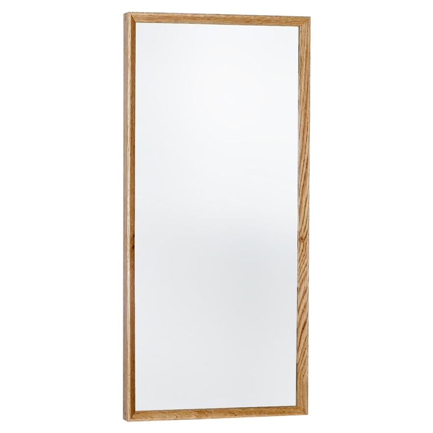 Miroir encadré en bois - taille moyenne - REGULAR