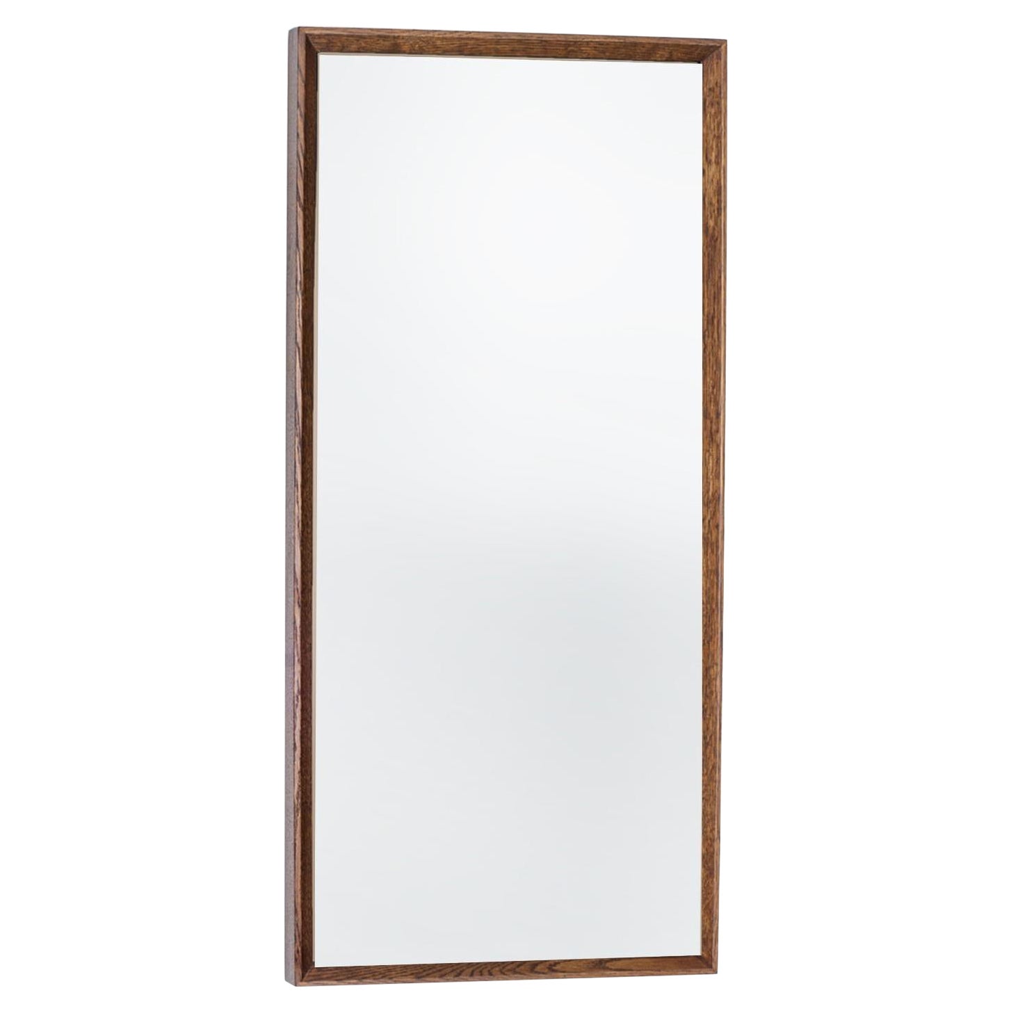 Miroir encadré en bois - taille moyenne - REGULAR