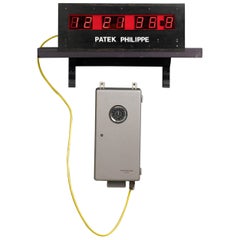 Patek Philippe Electronic Master Clock and Digital Display