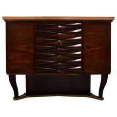 Osvaldo Borsani Attributed Rosewood Dry Bar Cabinet 3