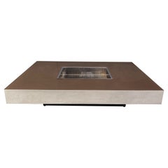 Vintage coffee table attributed to Willy Rizzo, 1970s