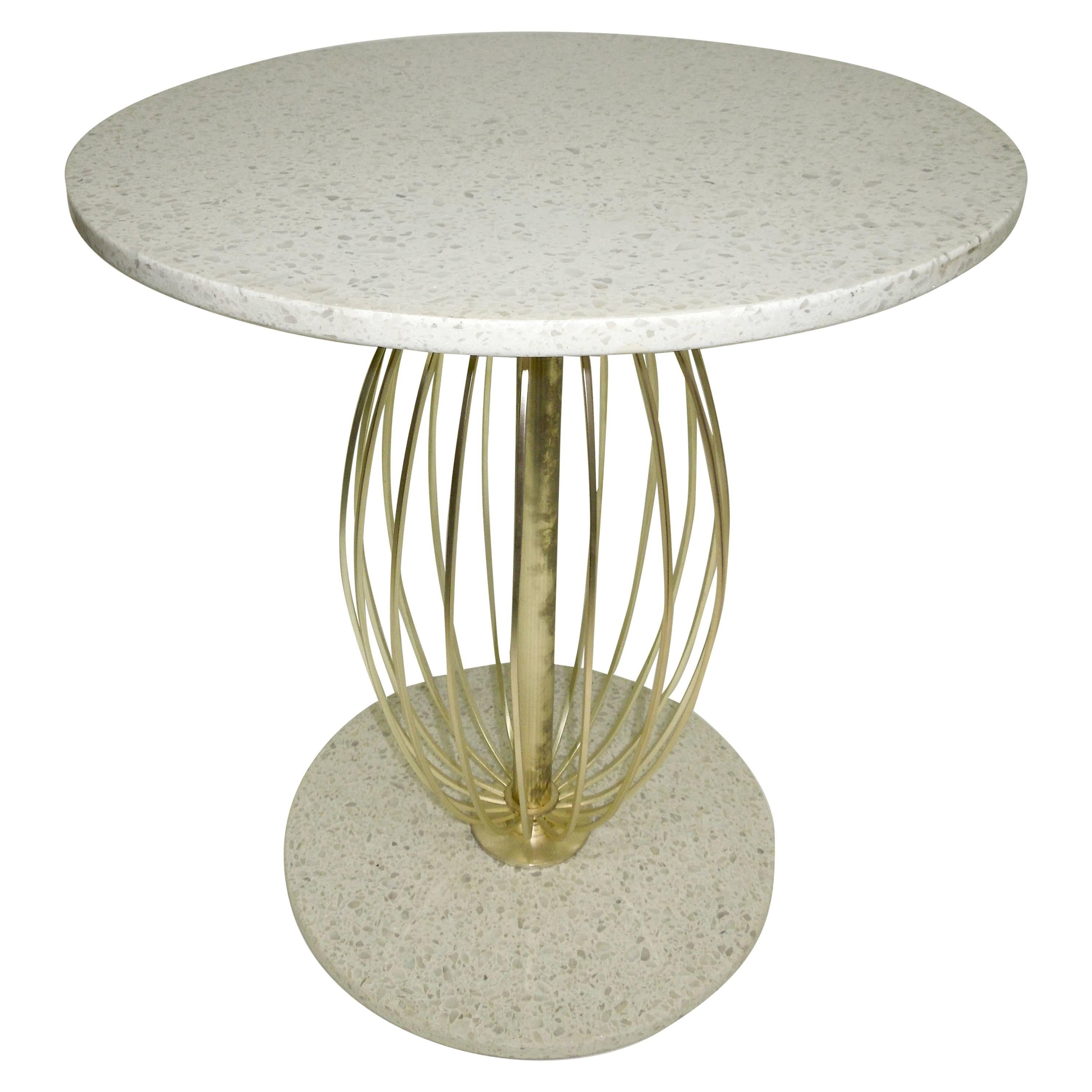 Terrazzo "Poodle" Table Designed by Barbara Barry for Henredon