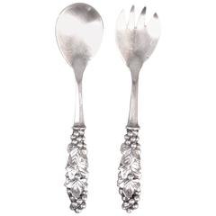 Set of Salad Servers in the Style of Jean Boggio, France, 2010