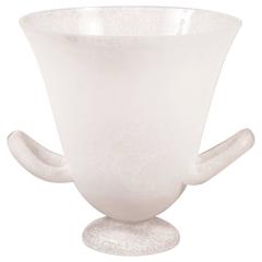 Vase by Giovanni Patron, Seguso Vetri d'Arte, Italy, Murano, 1980s 10