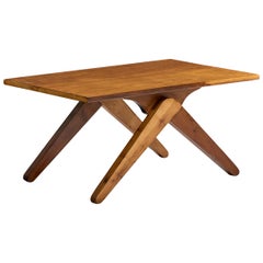 Brazilian Designer, Coffee Table, Wood, Brazil, 1950s