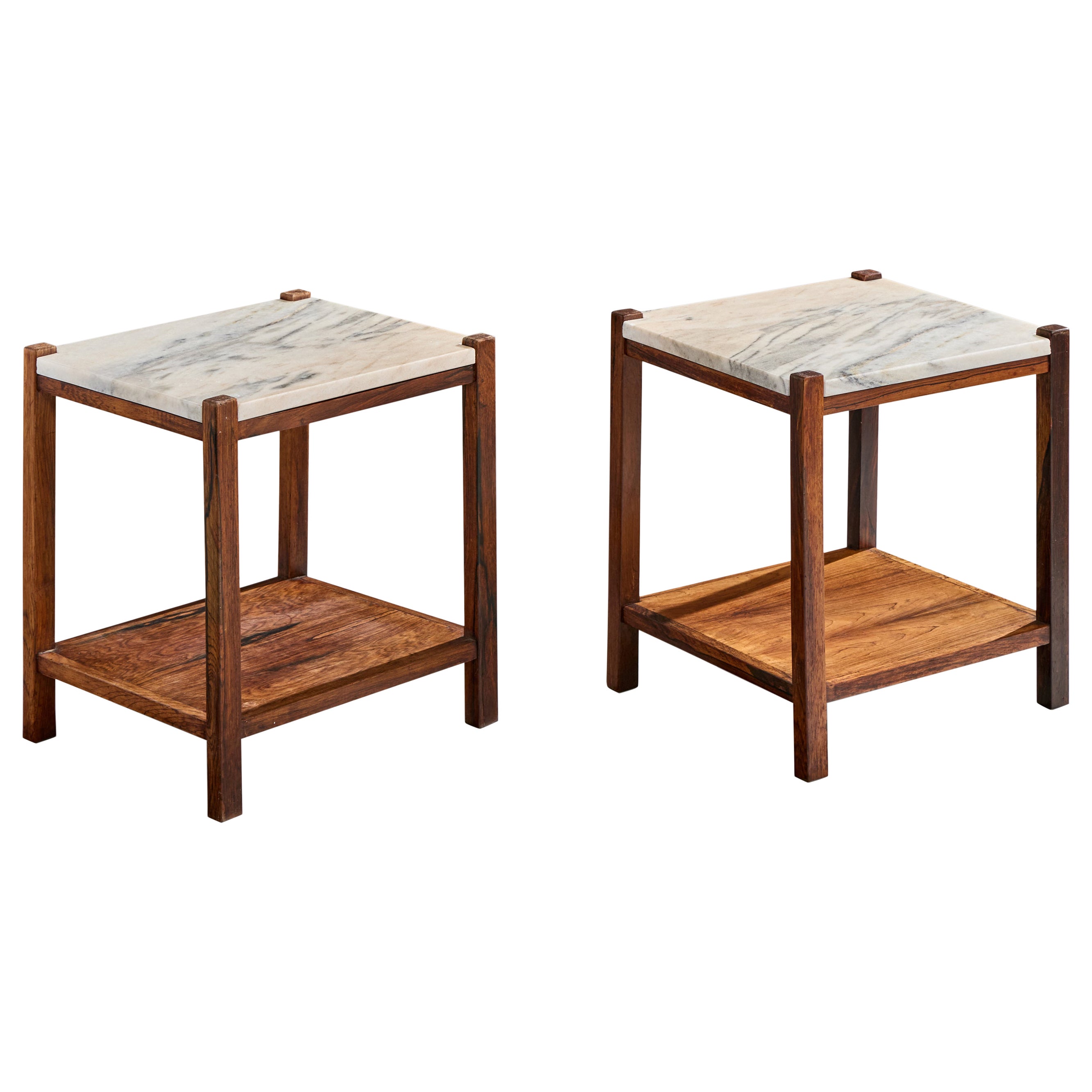 Celina Decorações, Tavolini, Legno, Marmo, Brasile, anni '60