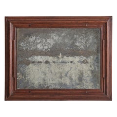 Italian Rectangular Wood Wall Mirror, Early 19th Century