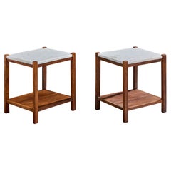 Celina Decorações, Tavolini, Legno, Marmo, Brasile, anni '60