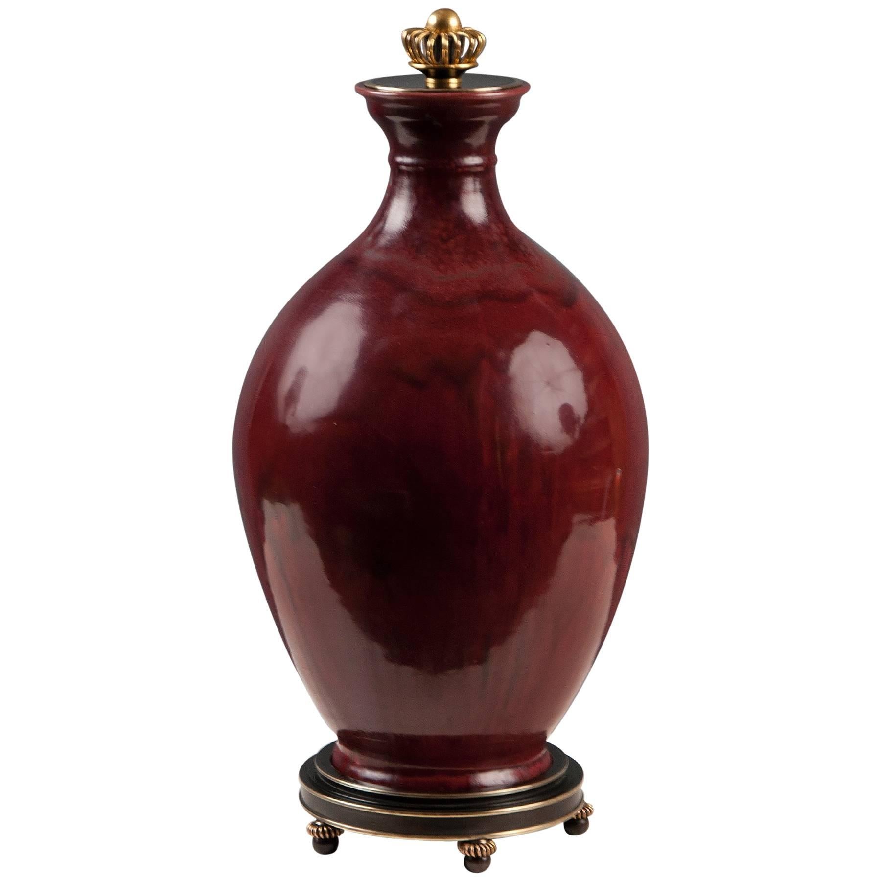 Jar with Lid and Stand by Carl Halier for Royal Copenhagen, Denmark, 1927