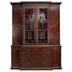 George III Mahogany Bookcase