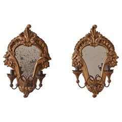 A Pair of 19th Century Girondel Mirrors