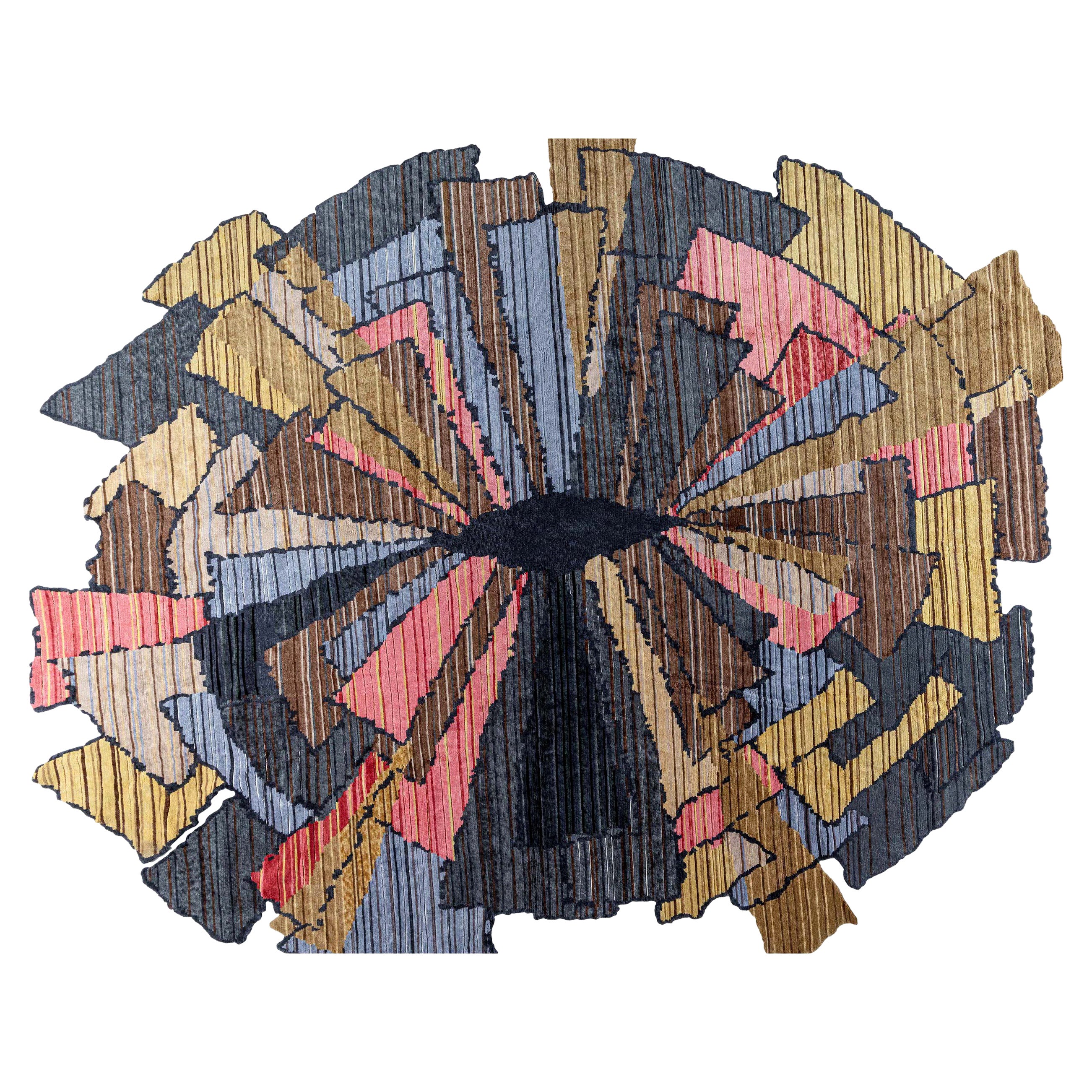 Alfombra contemporánea Sauron Textural de Doris Leslie Blau