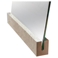 Travertine Mirror Stand