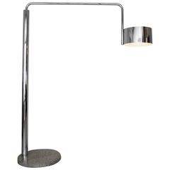 1970s Floor Lamp in Steel and Marble 8