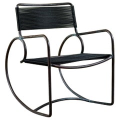 Walter Lamb for Brown Jordan Bronze Patio Rocking Chair