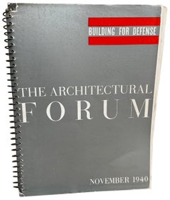 The Architectural Forum November 1940 Magazine Time Inc