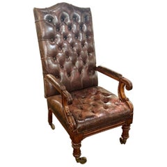 19th Century Tufted English Chesterfield Chair
