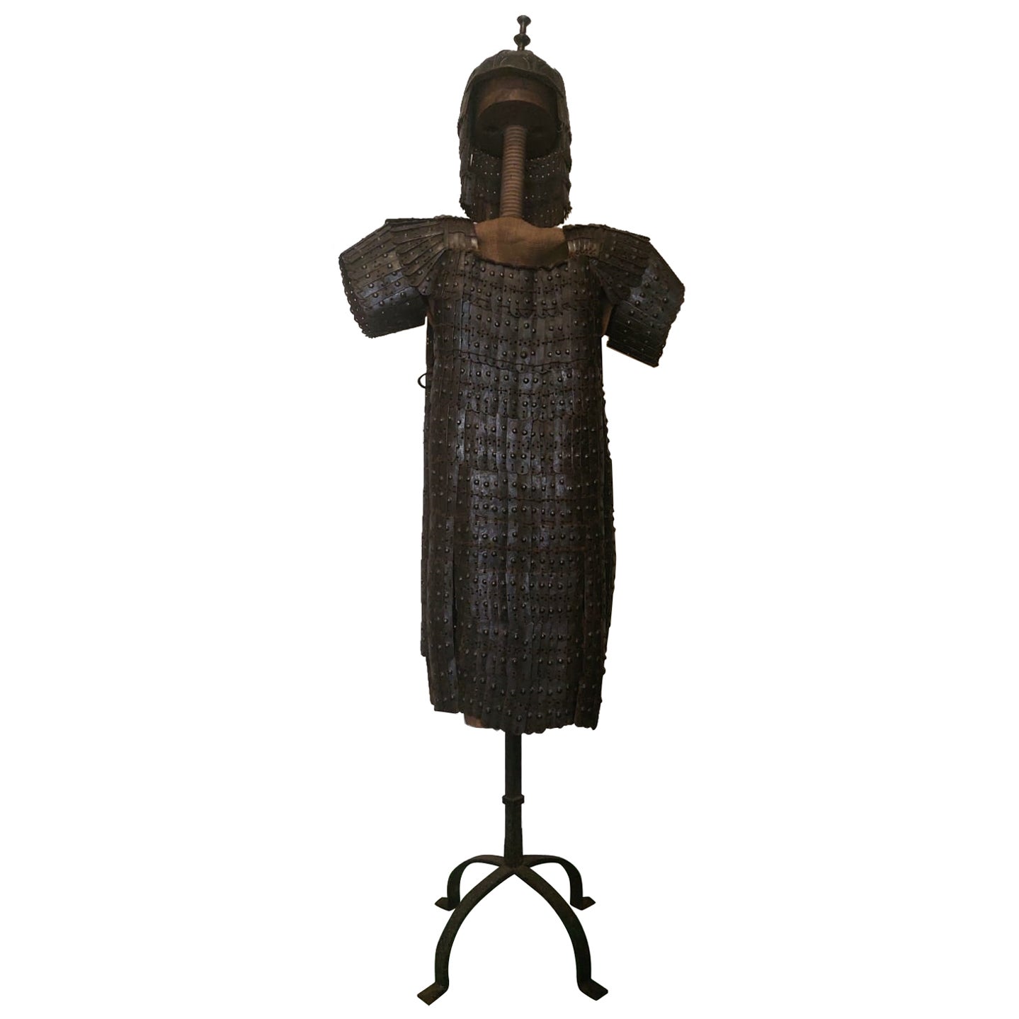 Tibetan lamellar iron armor