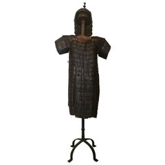 Antique Tibetan lamellar iron armor