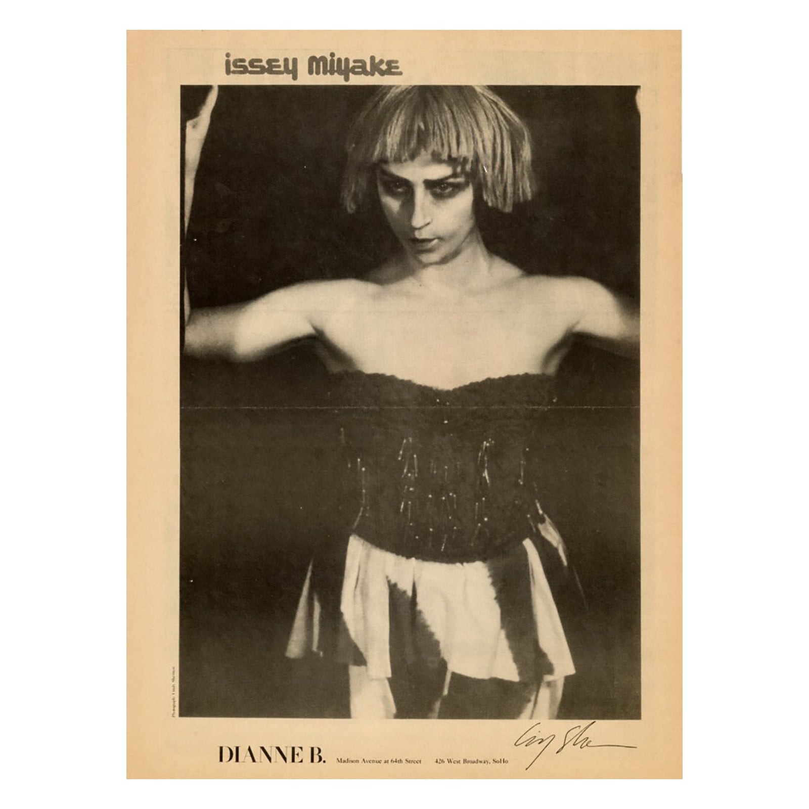 Pubblicità di moda di Cindy Sherman 1983 (pubblicità)