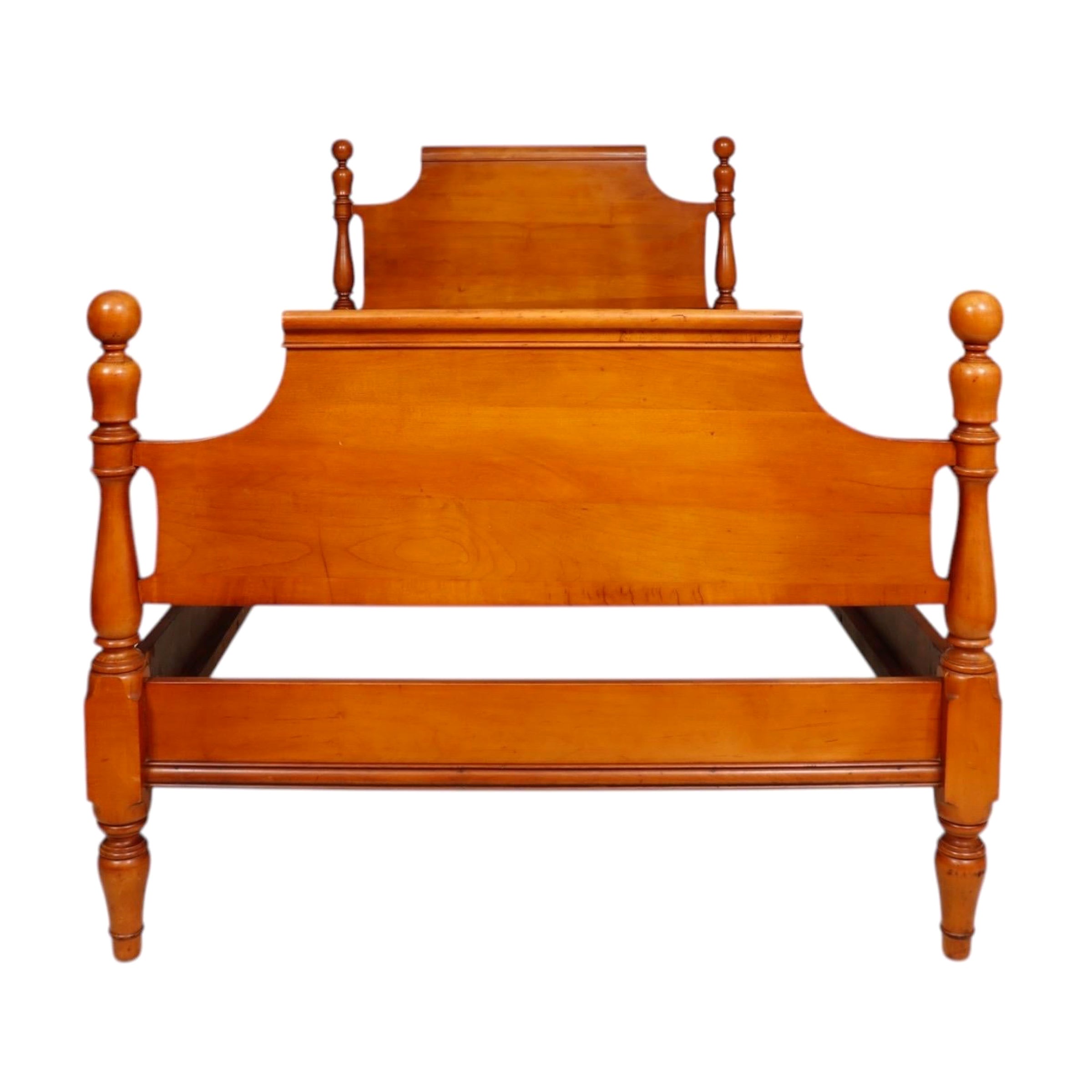 Colonial Style Twin Bed Frame