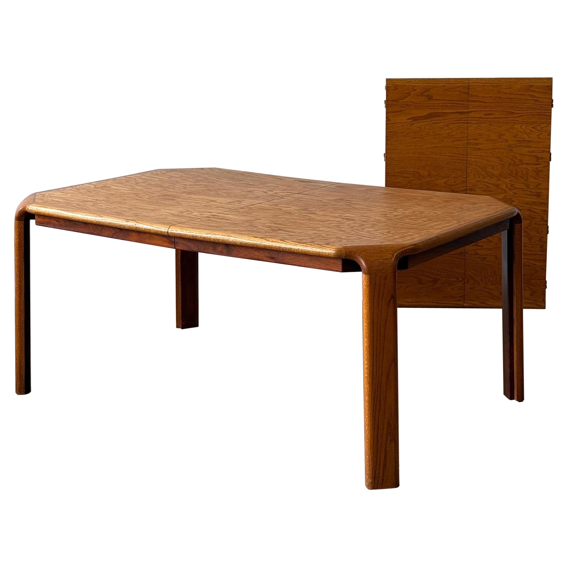 Extendable Oak Dining Table by Lou Hodges for Generation 80