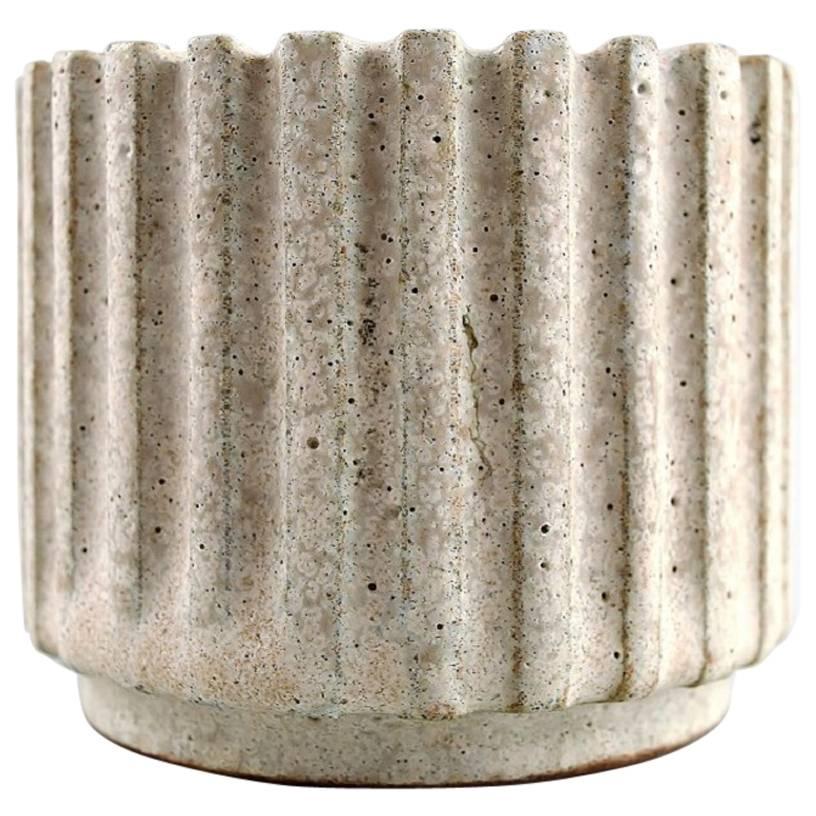 Arne Bang Pottery Vase, Denmark, 1940s