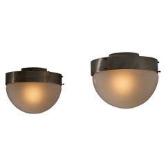 'Demi Clio' Flushmounts by Sergio Mazza for Artemide