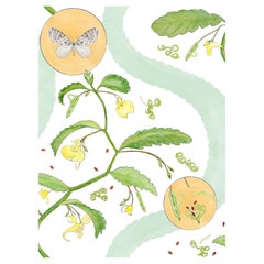 Borrowdale Balsam Wallpaper in Derwent Water - Botanical, Nature, English.