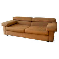 Italian 1970s Erasmo Sofa Afra & Tobia Scarpa for B&B Italia Manner Living Room