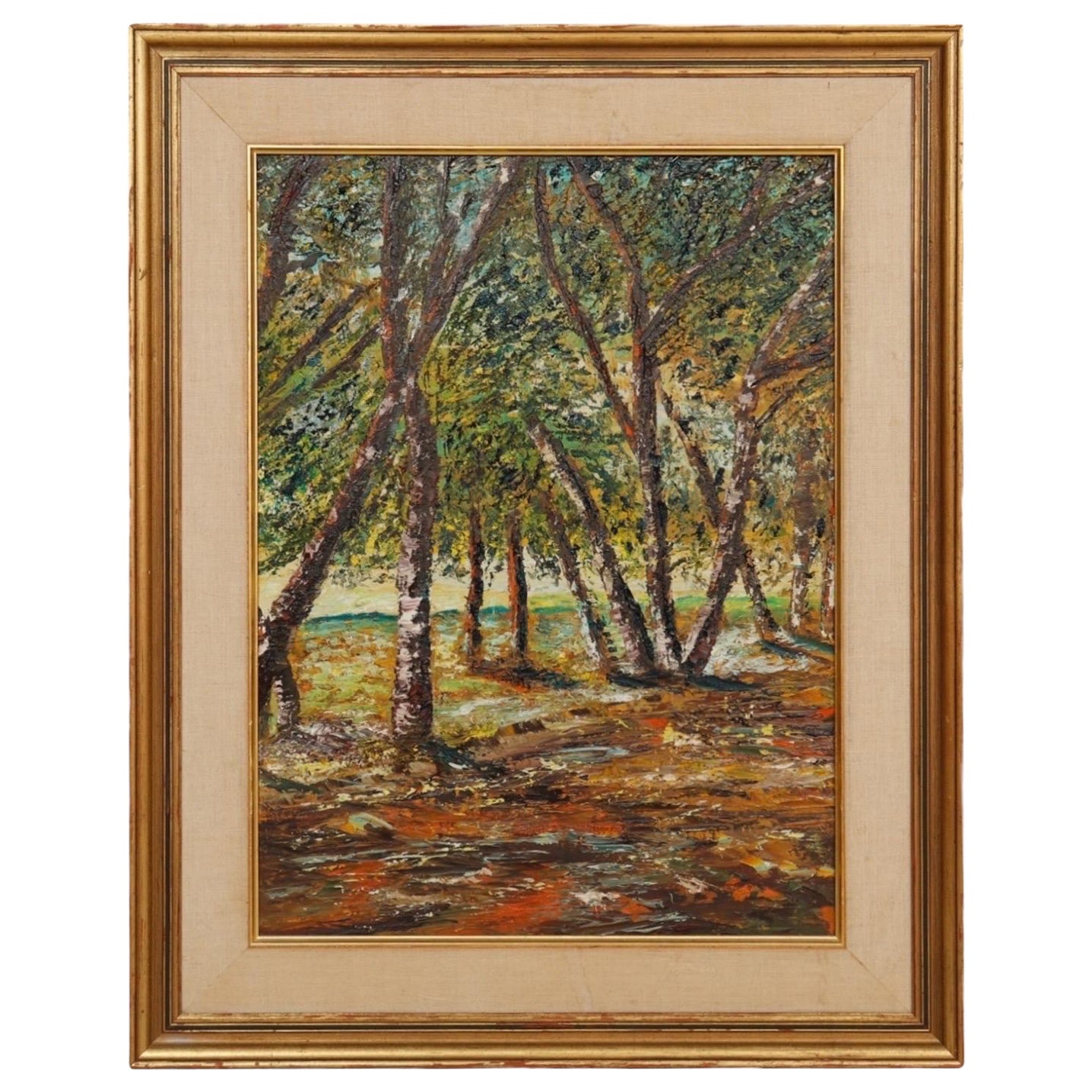 Pittura forestale ad impasto del XX secolo
