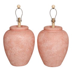 Italian Pieri Tullio Table Lamps, a Pair