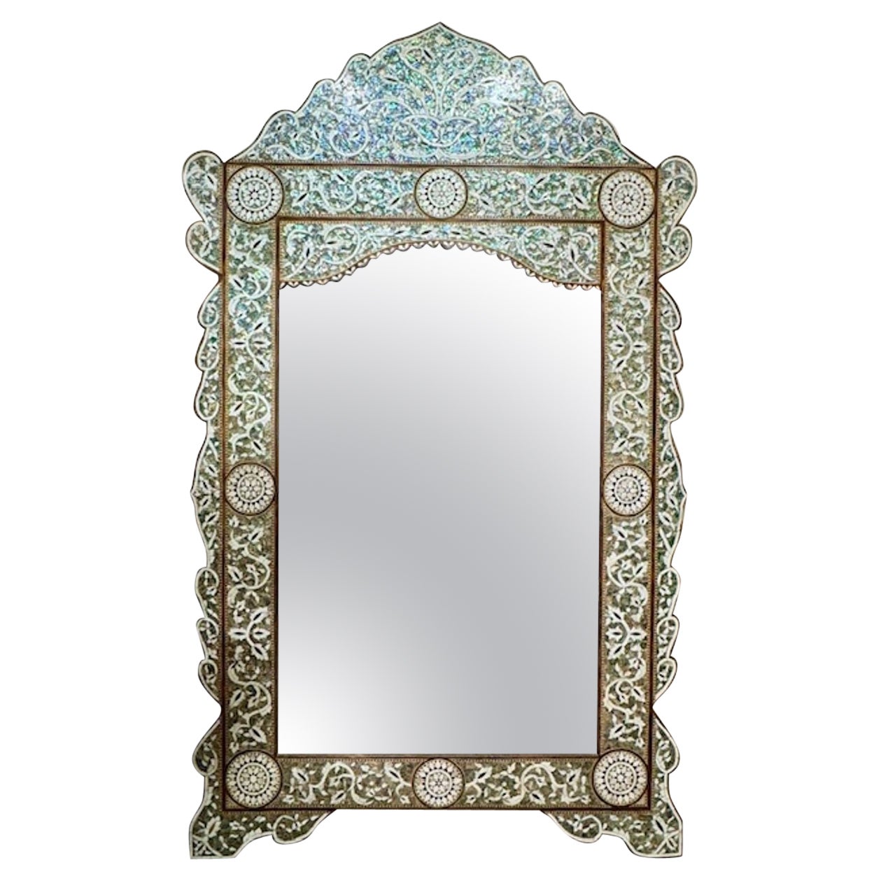 Mother-of-Pearl Floor Mirrors and Full-Length Mirrors