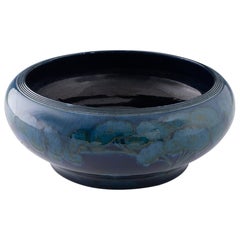 William Moorcroft Moonlit Blue Bowl c1925
