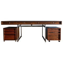 Raro conjunto completo de escritorio ejecutivo de Bodil Kjær, Modelo 901, 1959