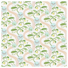 Borrowdale Balsam Wallpaper in Thorneythwaite Blossom (small scale) - Botanical
